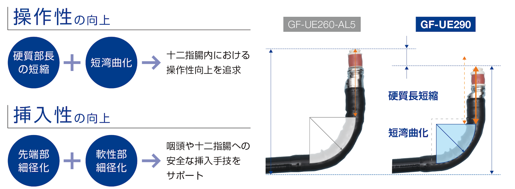 超音波消化管ビデオスコープ GF-UE290|製品情報|オリンパス医療ウェブサイト メディカルタウン